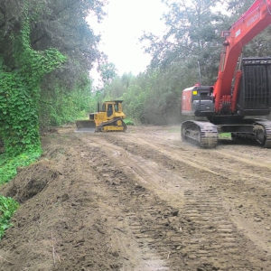 Sistemazione strada forestale
