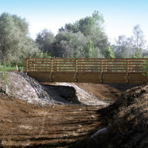 Realizzazione ponto in legno