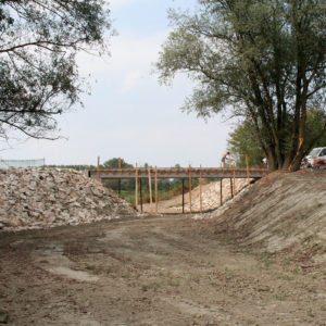 Realizzazione di ponte in cemento armato