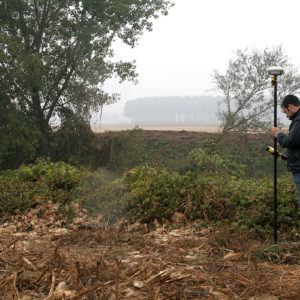 Individuazione delle aree con GPS